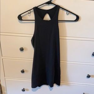 Lululemon high neck tank, open back